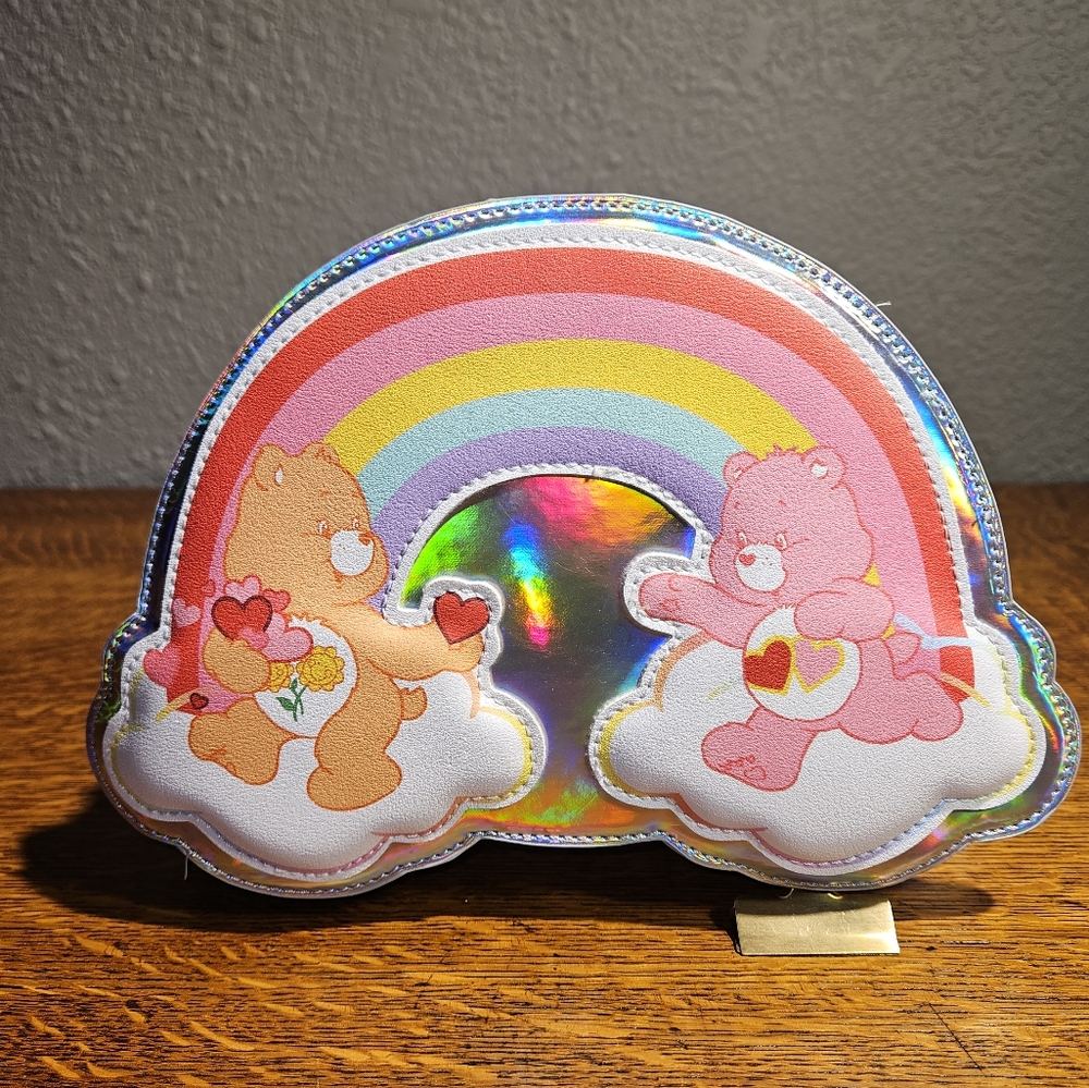 Care Bears X Skinny Dip Holographic Chain Bag NWT